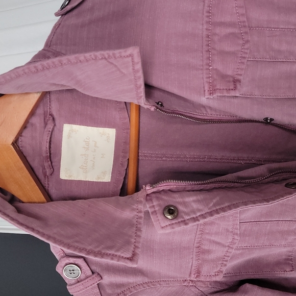 Alter'd State jean jacket Lavender Sz.M - Picture 2 of 5